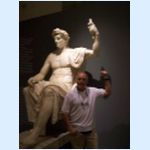 009 A Roman God, and a statue.jpg